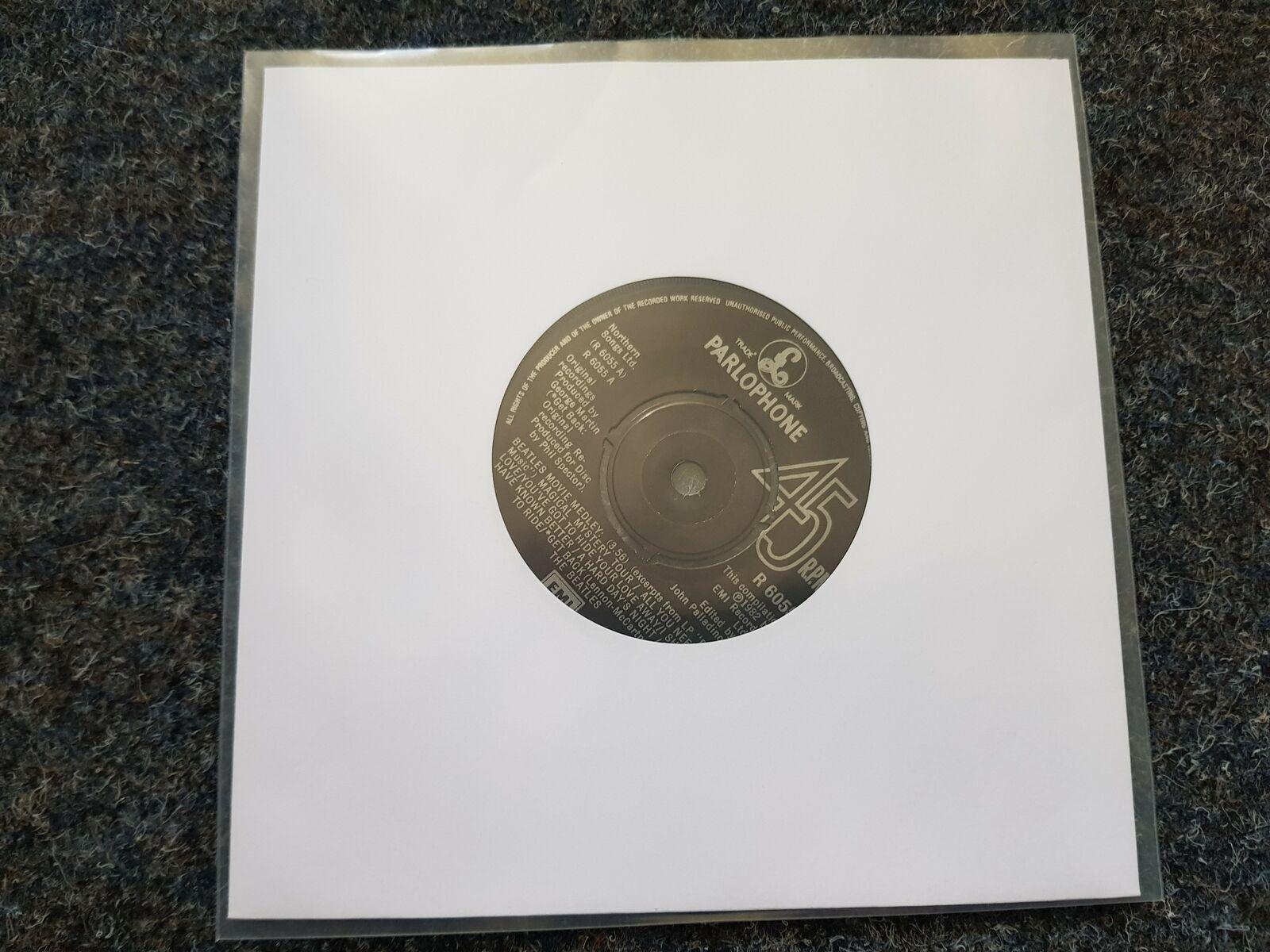 7"" Single Vinyl The Beatles - Movie Medley/ I'm happy just to dance with you UK