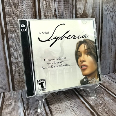 New B. Sokal Syberia (PC CD-ROM, 2004) 2 Disc CD-ROM PC Game Factory Sealed