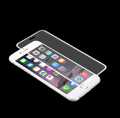 Glasfolie iPhone 6 / 6S Hartglas m. schmale Rand Display Schutzglas Folie Glass - Picture 24 of 25
