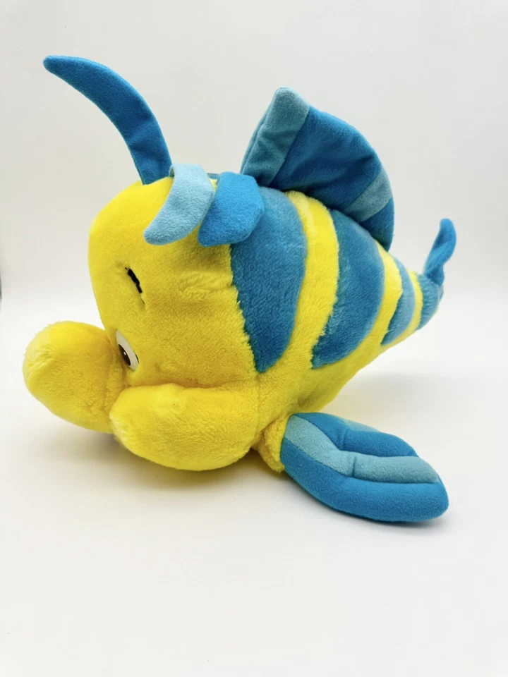 Juguete de peluche Disneyland Little Mermaid Plaunder Ariel's Fish Friend 12" Foto 2 de 4