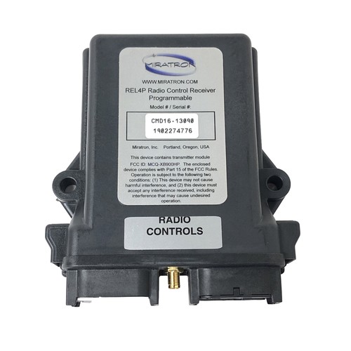 Miratron CMD16-13090 REL4P Radio Control Receiver Programmable | eBay