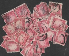 Postage Stamps For Crafting: 1920s 20c Golden Gate Bridge; Red; 50 Pieces