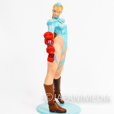 Street Fighter ZERO 3 Cammy Figure Light Blue Ver. Kaiyodo Capcom