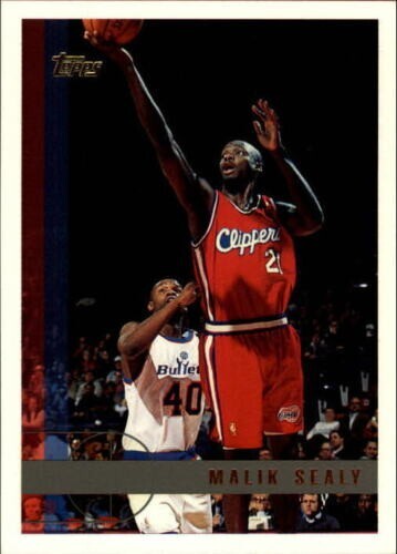 1997-98 Topps Los Angeles Clippers Basketball Card #22 Malik Sealy | eBay