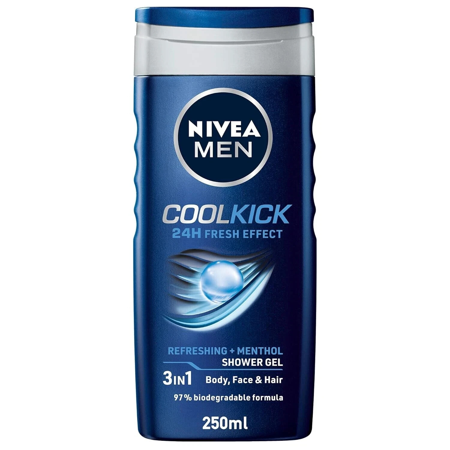 NIVEA Men Cool Kick Body Wash 250ml with Free Global Shipping