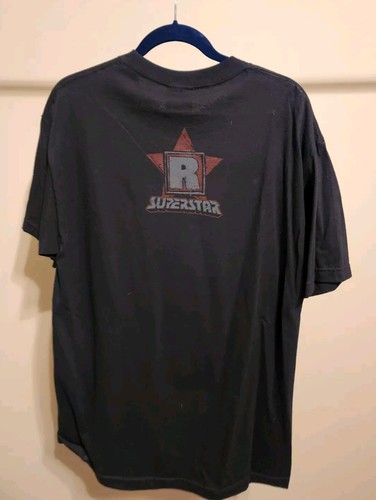 WWE Authentic Wear Edge Rated R Superstar 2008 Wrestling Men’s Size L Shirt - Picture 2 of 2
