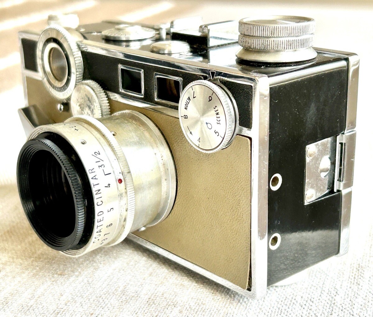 TWO Argus C-3 C3 Matchmatic 35mm Film Cameras 