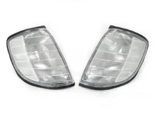 DEPO Euro Clear Corner Lights Lamps Set Fit 1992-1999 Mercedes Benz W140 S Class