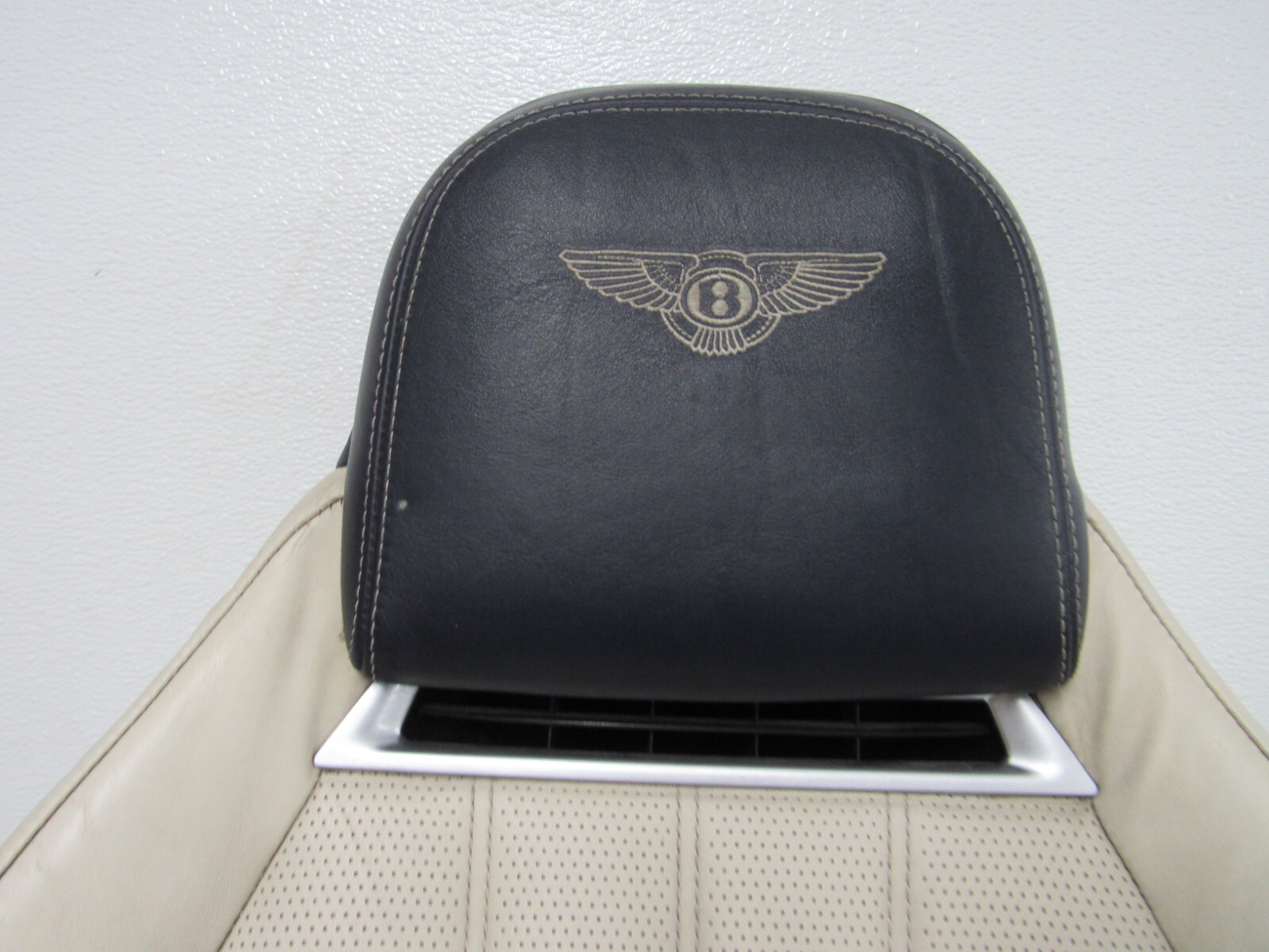 2013 BENTLEY CONTINENTAL GTC GT V8 DRIVERS SEAT BACK PAD CUSHION COOLED OEM 6872