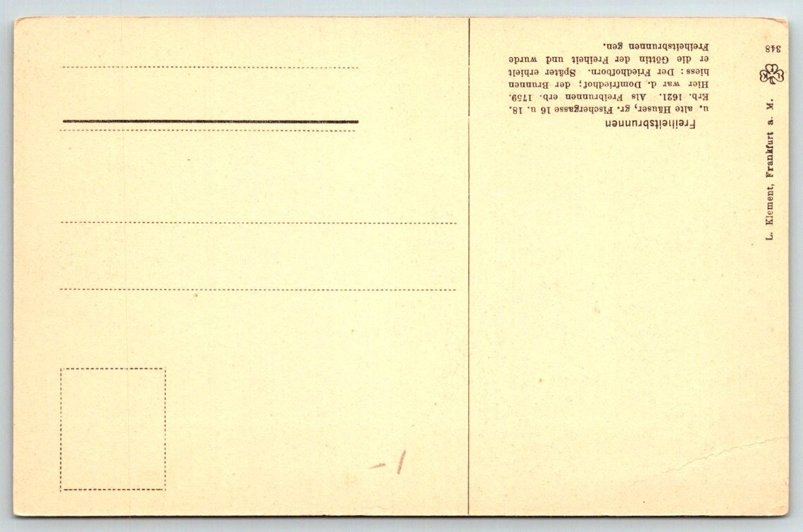 Frankfurt Germany Postcard eBay