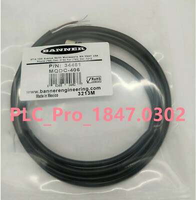 1PCS NEW BANNER MQDC-406 Sensor connection line  Fast delivery