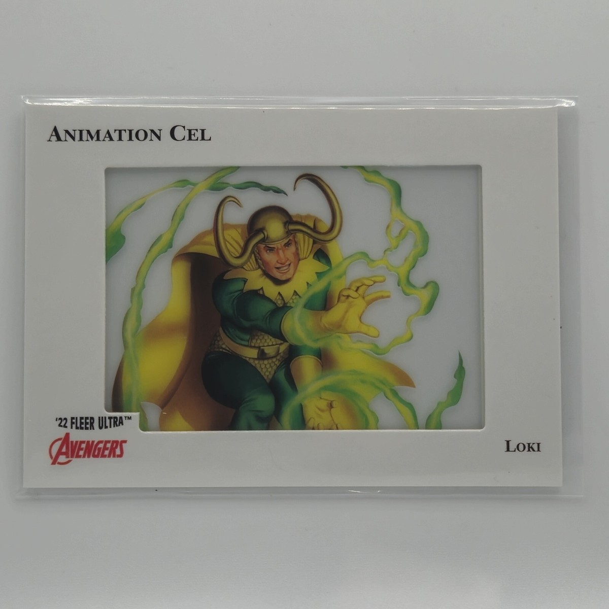 2022 Marvel Fleer Ultra Avengers LOKI #39 SSP Animation Cel