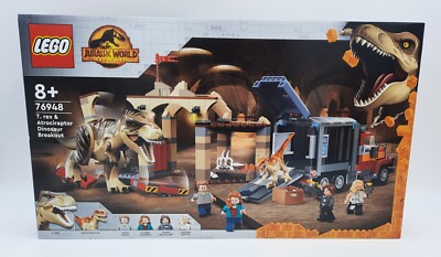 LEGO  T-Rex & Atrociraptor Dinosaurier-Ausbruch 76948 Jurassic World Spiel-Set