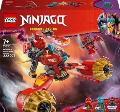 Constructor Lego  Ninjago Kai'S Storm Robot-Motorcycle 71830, 333 Pcs.