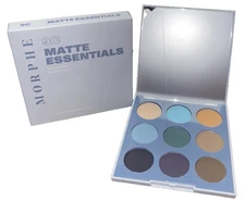 Morphe 9C Matte Essentials Artistry Palette ~ 9 Cool Buildable Eyeshadows ~ NIB