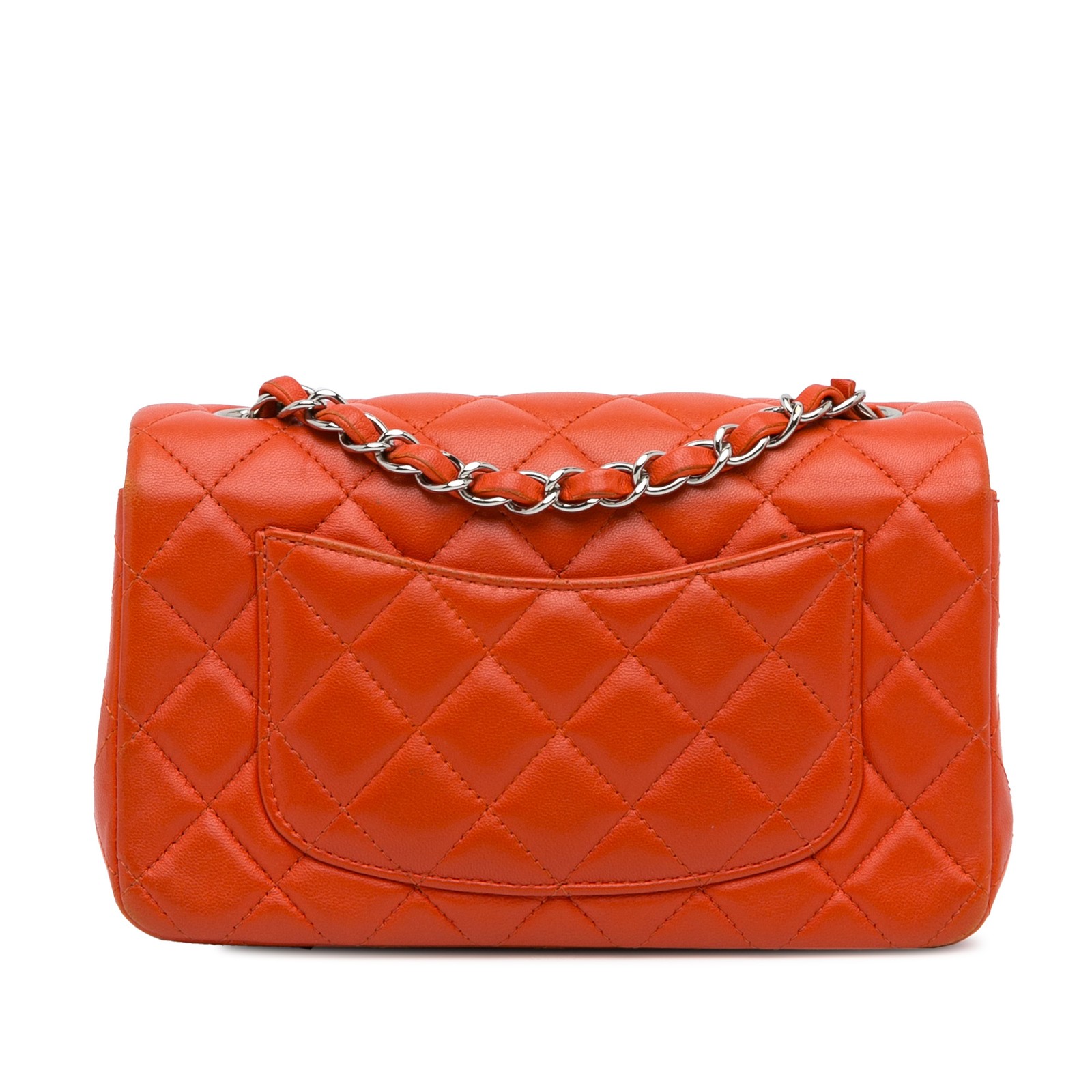 Authenticated Chanel Mini Rectangular Classic Lam… - image 4