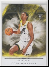 #79 Cody Williams 2024-25 Origins Base RC Utah Jazz