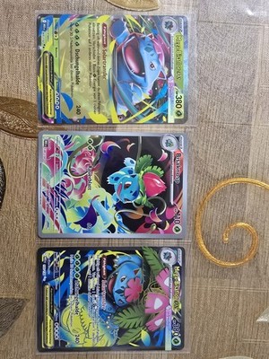 Pokémon Mega Bisaflor ex Mega Entwicklung MEG 155/132 Ultra Rare Deutsch