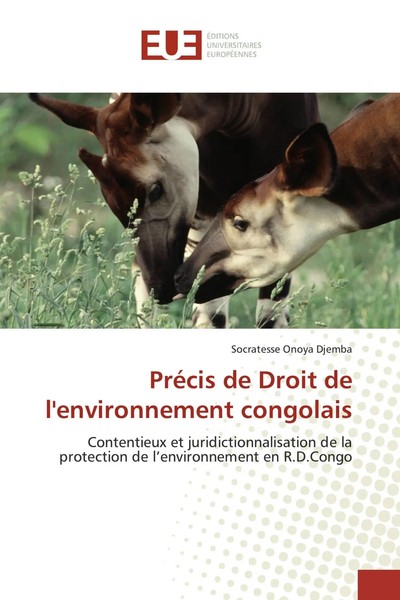Socratesse Onoya Djemba | PréCis De Droit De L'environnement Congolais | Buch-image