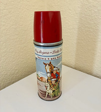 Vintage Roy Rogers Dale Evans Thermos No. 217