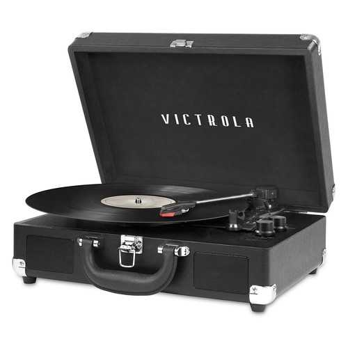 Victrola Journey - Bluetooth Suitcase Record Player - Black