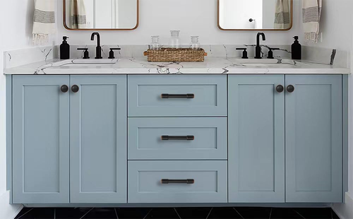 Khtumeware 10er-Pack 3-3/4 Zoll (96 mm) Bronze mit Ölschliff Schrankgriffe Schrankhand - Bild 6 von 12