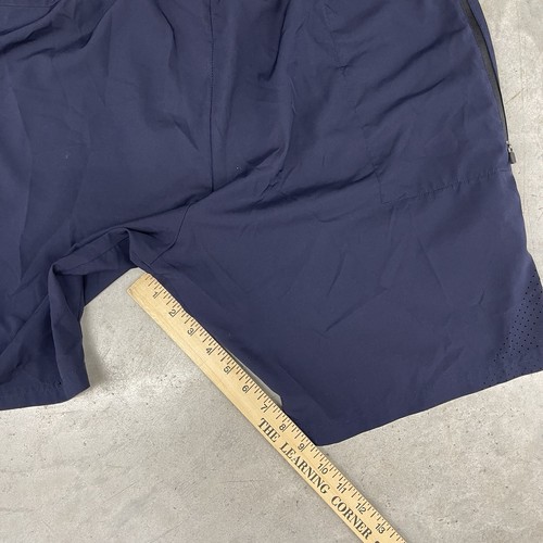 UNRL Shorts Men XL Stride 9" Blue Drawstring Activewear Comfort Stretch Gym - Picture 7 of 7