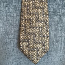 Vintage Geoffrey Beene 100% Imported Silk Men’s Neck Tie Made In USA Blue Green
