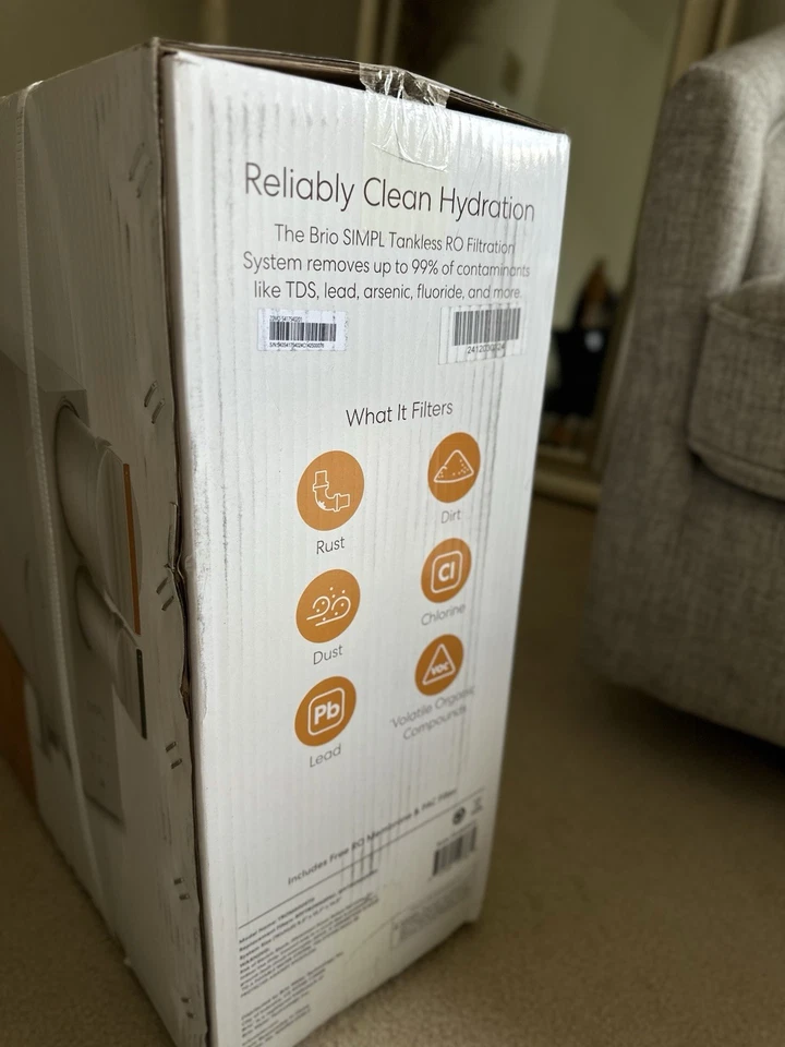 Brio SIMPL Tankless RO Undersink Filtration System 600GPD - Image 3 of 4