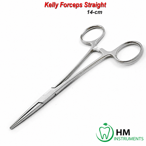 Chirurgische Dental Kelly Verriegelungszange gerade gebogen 14 cm Instrumentenset - Bild 3 von 6