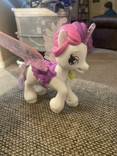 Hatchamails Interactive Unicorn Pegasus Rainbow Braids Lights Up  Talks - Cute 