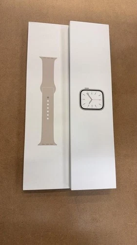 Apple watch series 7 41mm (GPS+LTE) Starlight Alu - Starlight sport band