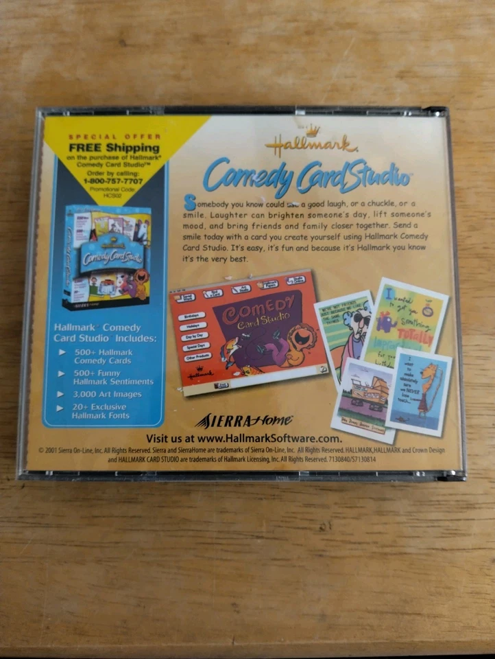 Hallmark Card Studio 3 Deluxe PC CD-Rom 3 Disc Software Set   -A03 - Image 2 of 4