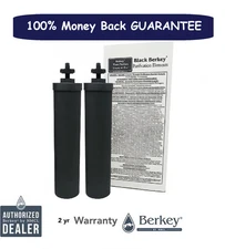 Berkey Authentic Black BB9-2 Water replacement Filters For Berkey Water System