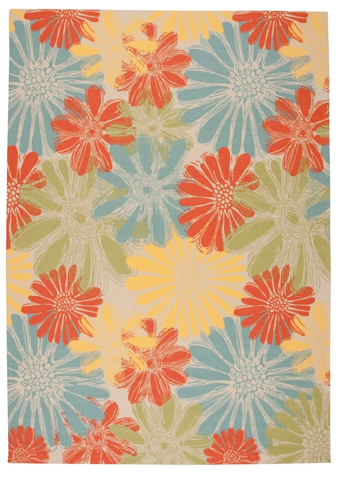 Hogar Hogar Hogar y Jardín Interior/Exterior Marfil 7'9'' x 10'10'' Alfombra, Fácil de Limpiar... Foto 2 de 4