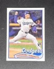 2024 Topps Update 1989 Baseball 35th Anniversary Blue Yoshinobu Yamamoto RC