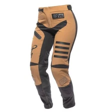 Fasthouse Elrod Stay Golden Womens Pants (0, Chalk/Camel)