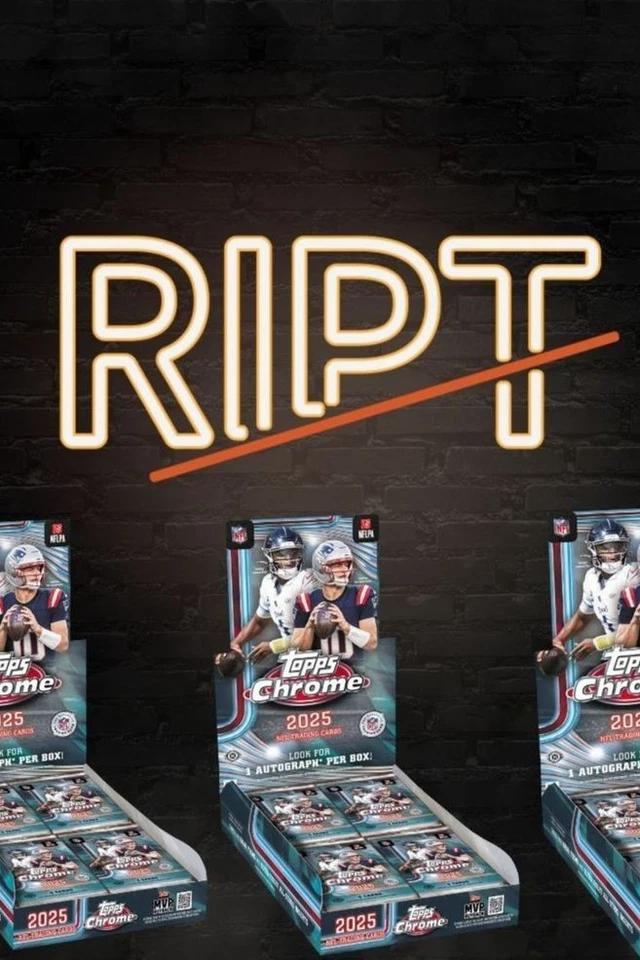 ☆ $1 Start NFL Topps Chrome Breaks w/ RIPT!!☆