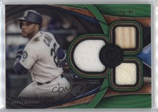 2018 Topps Tribute Tribute Triple Relics Green 32/99 Robinson Cano #TTR-RC 7wk