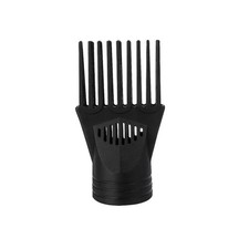 Black Hair Dryer Comb,Plastic Blow Comb Attachment Styling for Straightening ...