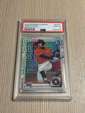 Jeremy Pena 2020 Bowman Chrome 1st Mega Box PSA 10 Astros WS MVP