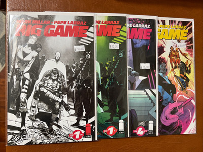 Big Game Lot of 4: NM, #1 x2, #4, #5 Image Comics 2023 $6 Shipping