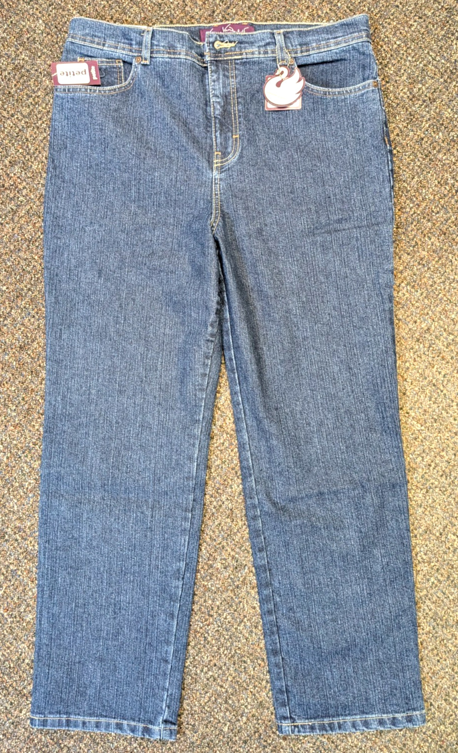 NWT Gloria Vanderbilt Amanda Classic Fit 14P Petite Stretch 