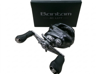 Shimano 22 Bantam XG LH Köderrolle linker Griff mit Box Tasted gebraucht aus ...