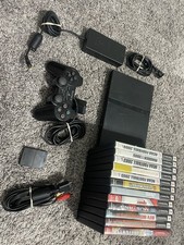 PlayStation 2 Slim with Controller, Memory Card,  12 Games