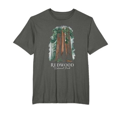 Redwood National Park Souvenir California Outdoors Nature T-Shirt