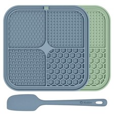 Lick Mat for Dogs Cats, Slow Feeder Licking Pad for Anxiety Relief, Boredom