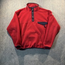 Vintage EMS Made In USA Snap T Fleece Mens Sz...