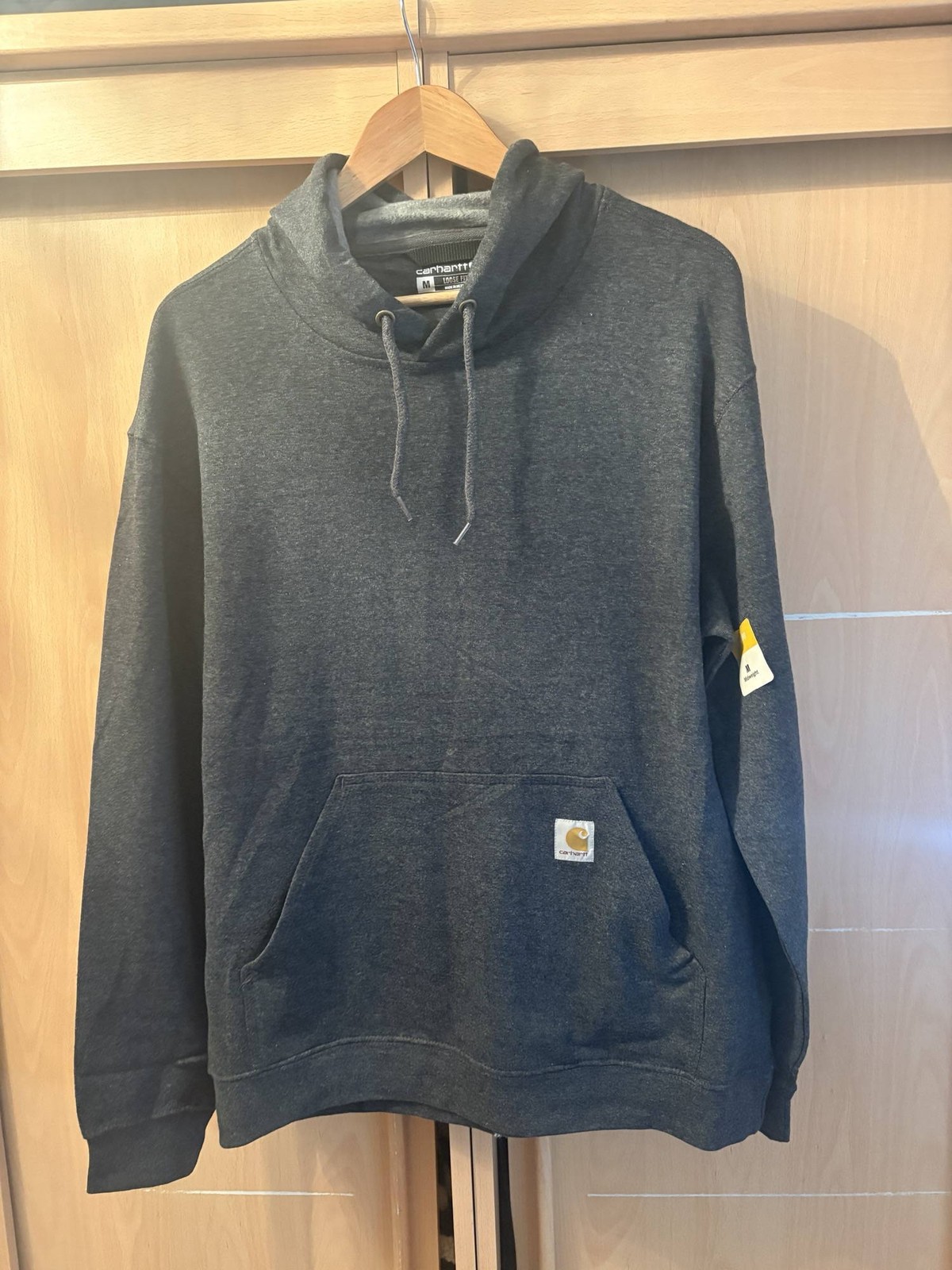 BNWT Carhartt K121 Loose Fit Hoodie - Carbon Heather Gray - Medium