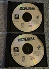 Metal Gear Solid (Sony PlayStation 1) 2-Disc Set TESTED & WORKING (PS1)